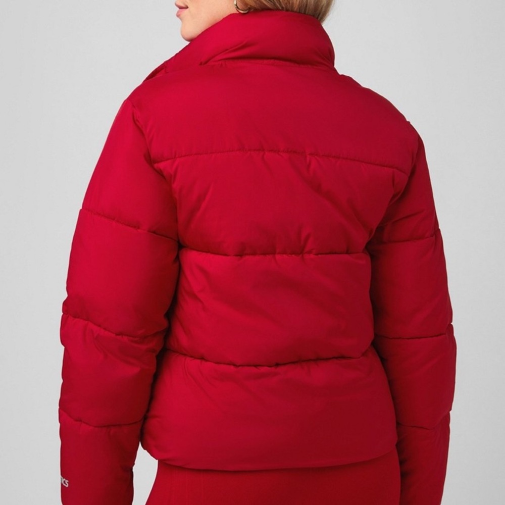 Fabletics essential puffer jacket & sculpt knit c… - image 4